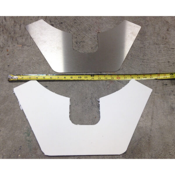 Heat Shield with Pad    P-0023